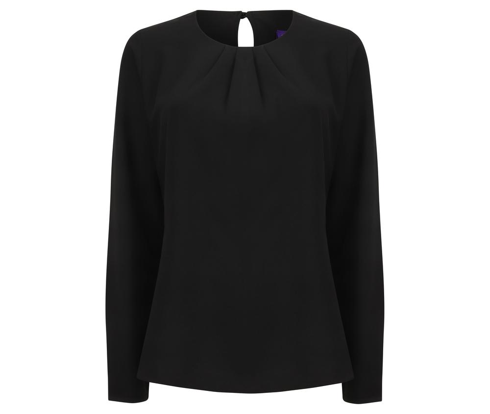 Henbury HY598 - Camicetta da donna a maniche lunghe